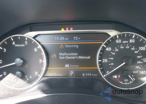 2020 Nissan Altima Sv Fwd из США, поврежденный, VIN 1N4BL4DV1LC153069